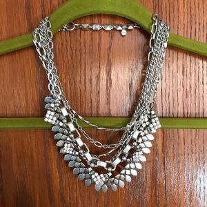 Stella & Dot Sutton Necklace - Silver